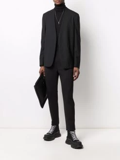 Alexander McQueen ankle-zip track pants