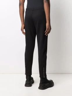 Alexander McQueen ankle-zip track pants