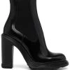 Alexander McQueen Tread Heeled Chelsea Boots