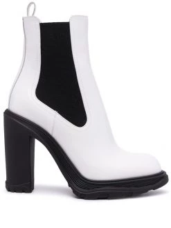 Alexander McQueen high-heeled boots