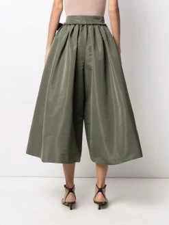 Alexander McQueen wide-leg tie-detail trousers