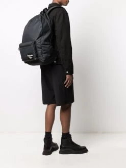 Alexander McQueen logo patch backpack
