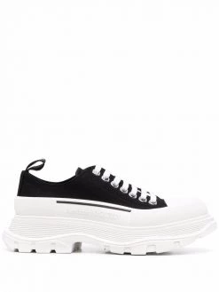 Alexander McQueen Tread Slick canvas sneakers