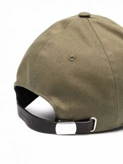 Alexander McQueen embroidered logo cap
