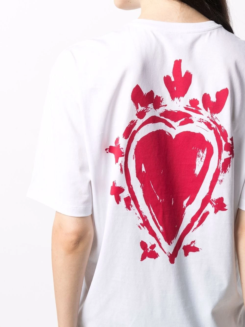 Discount ๐ฏ Alexander McQueen Heart Papercut print T ๐ shirt ๐ 5 Alexander McQueen Heart Papercut print T-shirt