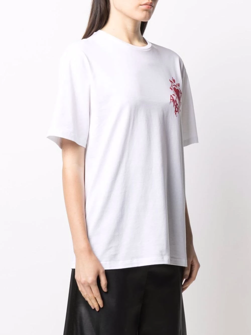 Discount ๐ฏ Alexander McQueen Heart Papercut print T ๐ shirt ๐ 4 Alexander McQueen Heart Papercut print T-shirt