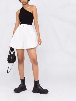 Alexander McQueen drawstring-waist shorts