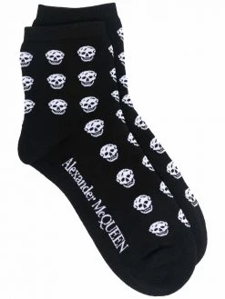 Alexander McQueen skull-motif ankle socks