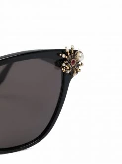 Alexander McQueen Spider-Jewelled embellished sunglasses