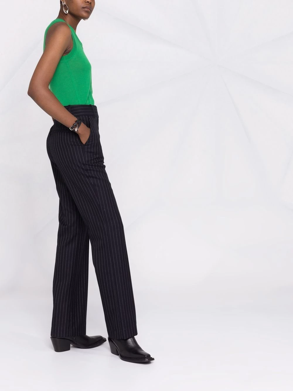 Brand new 😉 Alexander McQueen Logo embroidered cashmere tank top 🎁 6 Alexander McQueen logo-embroidered cashmere tank top