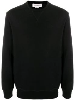 Alexander McQueen logo-print panelled sweatshirt