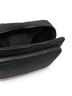 Alexander McQueen logo-print shoulder bag