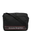 Alexander McQueen logo-print shoulder bag