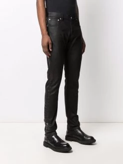 Alexander McQueen stripe-detail skinny jeans