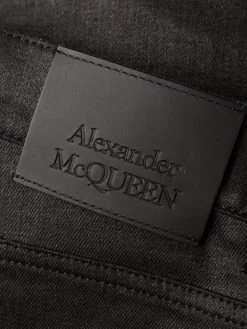Alexander McQueen stripe-detail skinny jeans