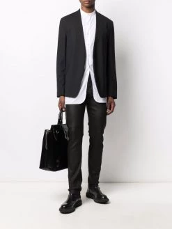 Alexander McQueen stripe-detail skinny jeans