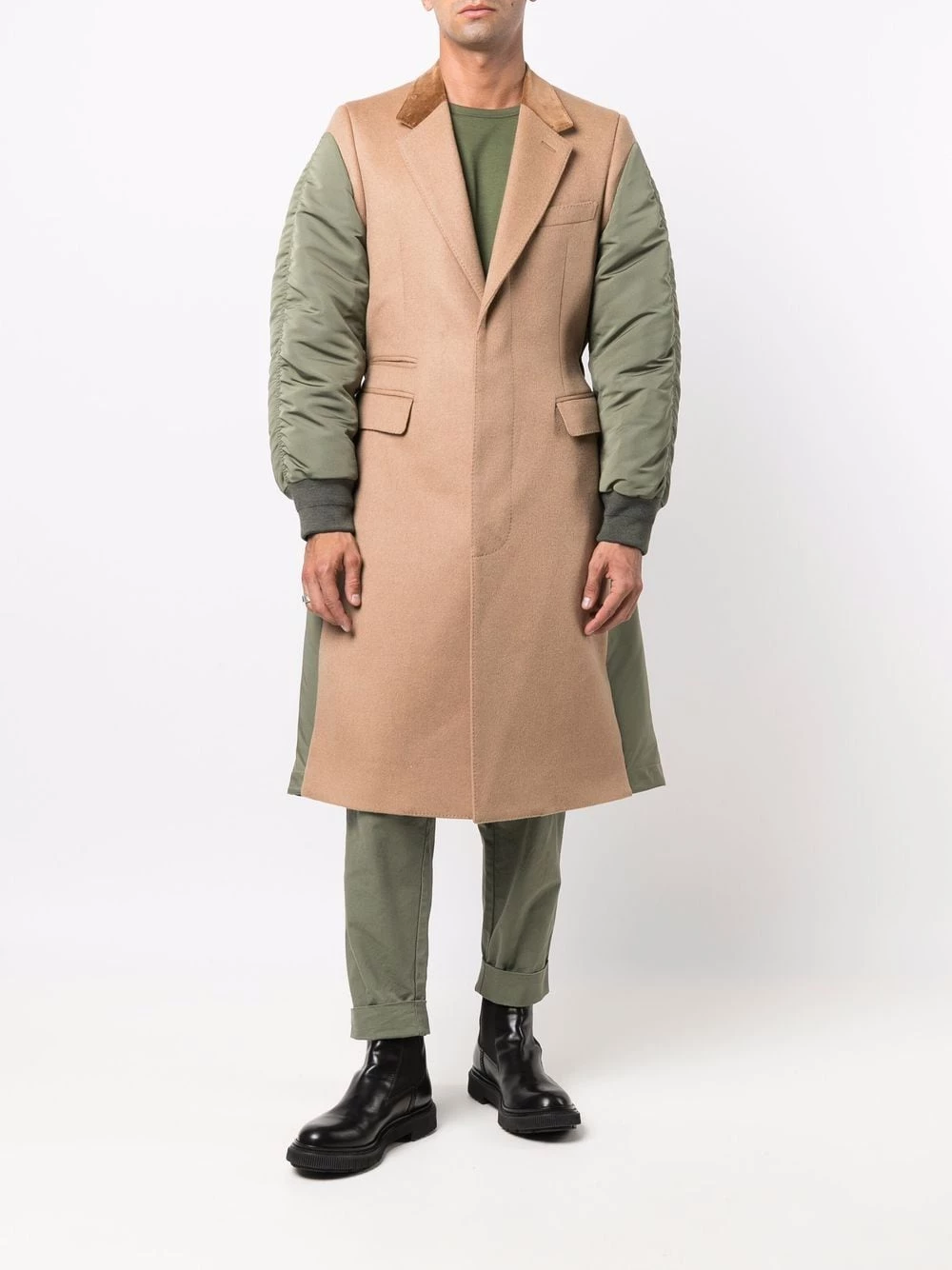 New ๐ฏ Alexander McQueen McQueen Graffiti hybrid ๐งฅ coat ๐ 3 Alexander McQueen McQueen Graffiti hybrid coat