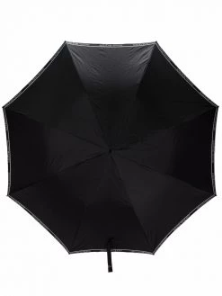 Alexander McQueen logo trim umbrella