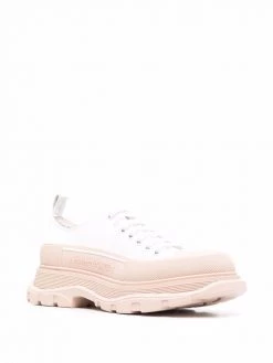 Alexander McQueen ridged-sole lace-up sneakers