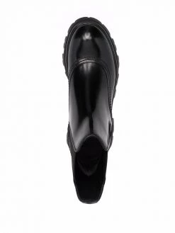 Alexander McQueen ridged-sole ankle boots