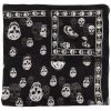 Alexander McQueen silk skull scarf
