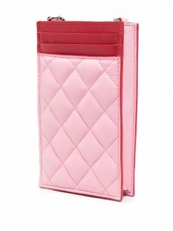 Alexander McQueen quilted phone holder