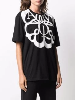 Alexander McQueen Exploded Seal logo-print T-shirt