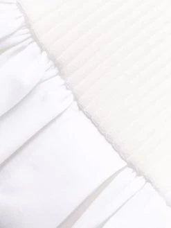 Alexander McQueen knitted insert shirt dress