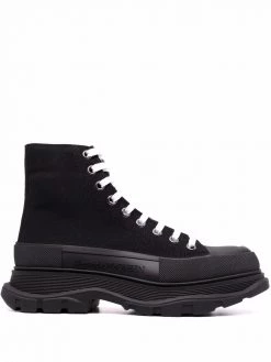 Alexander McQueen Tread Slick ankle boots