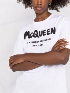 Alexander McQueen McQueen Graffiti T-shirt