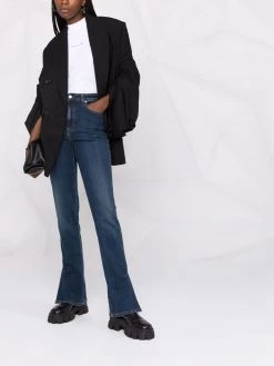 Alexander McQueen flared-leg jeans