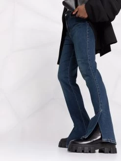 New โ๏ธ Alexander McQueen Flared leg ๐ jeans ๐ 12 Alexander McQueen flared-leg jeans