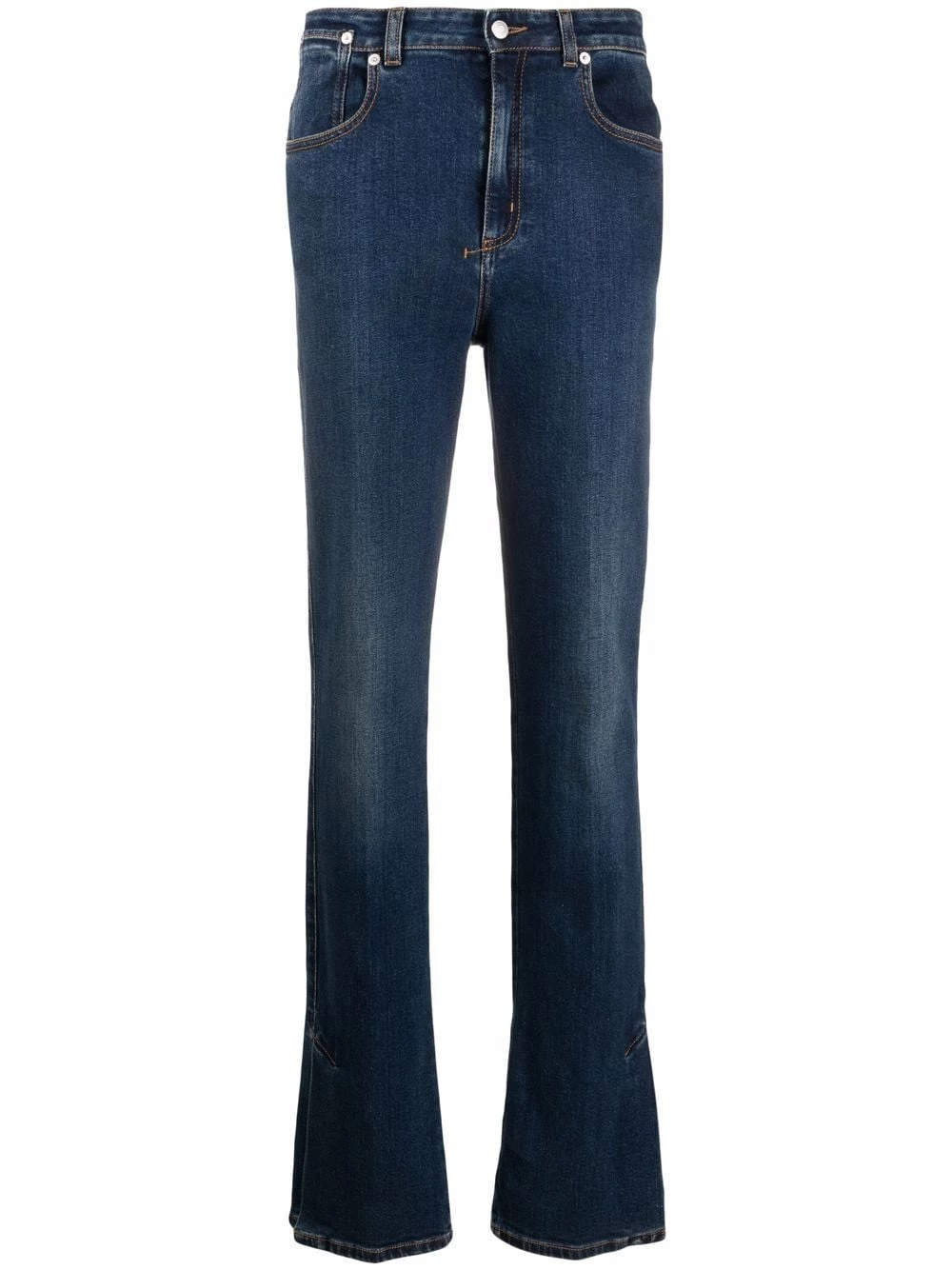 New โ๏ธ Alexander McQueen Flared leg ๐ jeans ๐ 1 Alexander McQueen flared-leg jeans