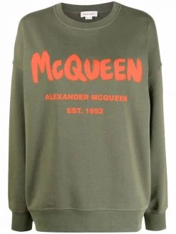 Alexander McQueen logo-printed sweatshirt