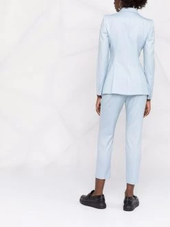 Alexander McQueen slim-fit wool trousers