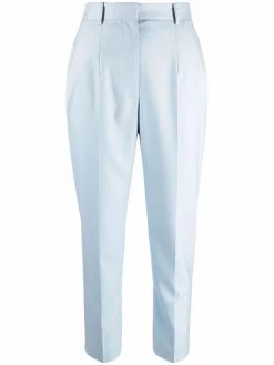 Alexander McQueen slim-fit wool trousers