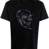Alexander McQueen illustrated skull-print T-shirt