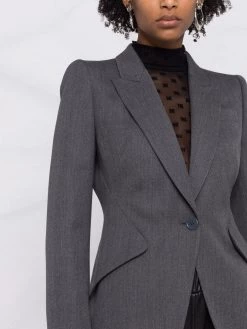 Alexander McQueen tailored wool blazer