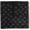 Alexander McQueen skull-print fringed scarf