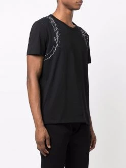 Outlet โ Alexander McQueen Illustrated print T ๐ shirt โ๏ธ 7 Alexander McQueen illustrated-print T-shirt