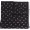 Alexander McQueen skull-print knitted scarf