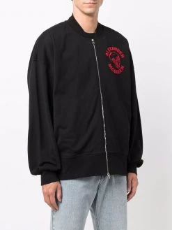 Alexander McQueen skull-print bomber jacket