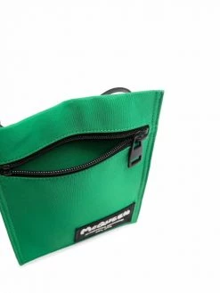 Alexander McQueen logo-patch shoulder bag