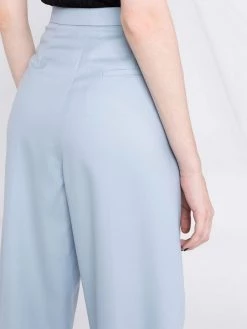 Alexander McQueen high-waist pleated trousers