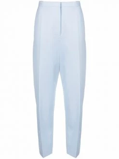 Alexander McQueen high-waist pleated trousers