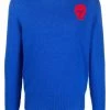 Alexander McQueen crochet-skull jumper
