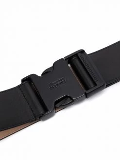 Alexander McQueen slide-buckled leather belt