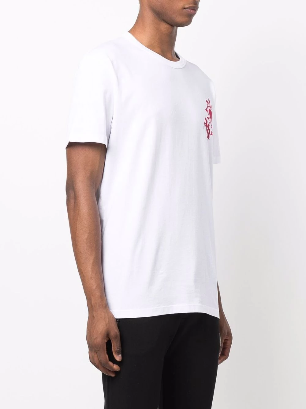 Buy ๐ฅฐ Alexander McQueen Graphic print short sleeve T ๐ shirt ๐ 4 Alexander McQueen graphic-print short-sleeve T-shirt