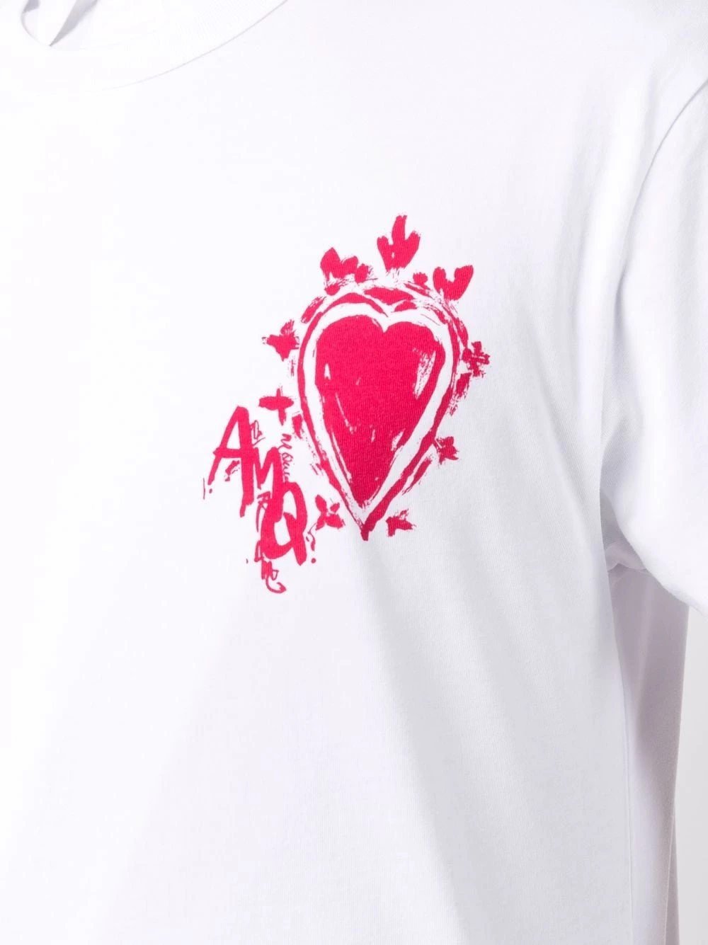 Buy ๐ฅฐ Alexander McQueen Graphic print short sleeve T ๐ shirt ๐ 5 Alexander McQueen graphic-print short-sleeve T-shirt