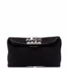 Alexander McQueen Four-Ring handle clutch bag